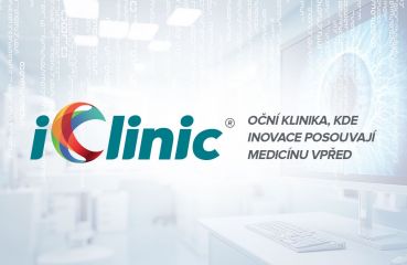 „Oční klinika, kde inovace posouvají medicínu vpřed.“ Nový claim iClinic ukazuje, že operace očí může být ještě lepší